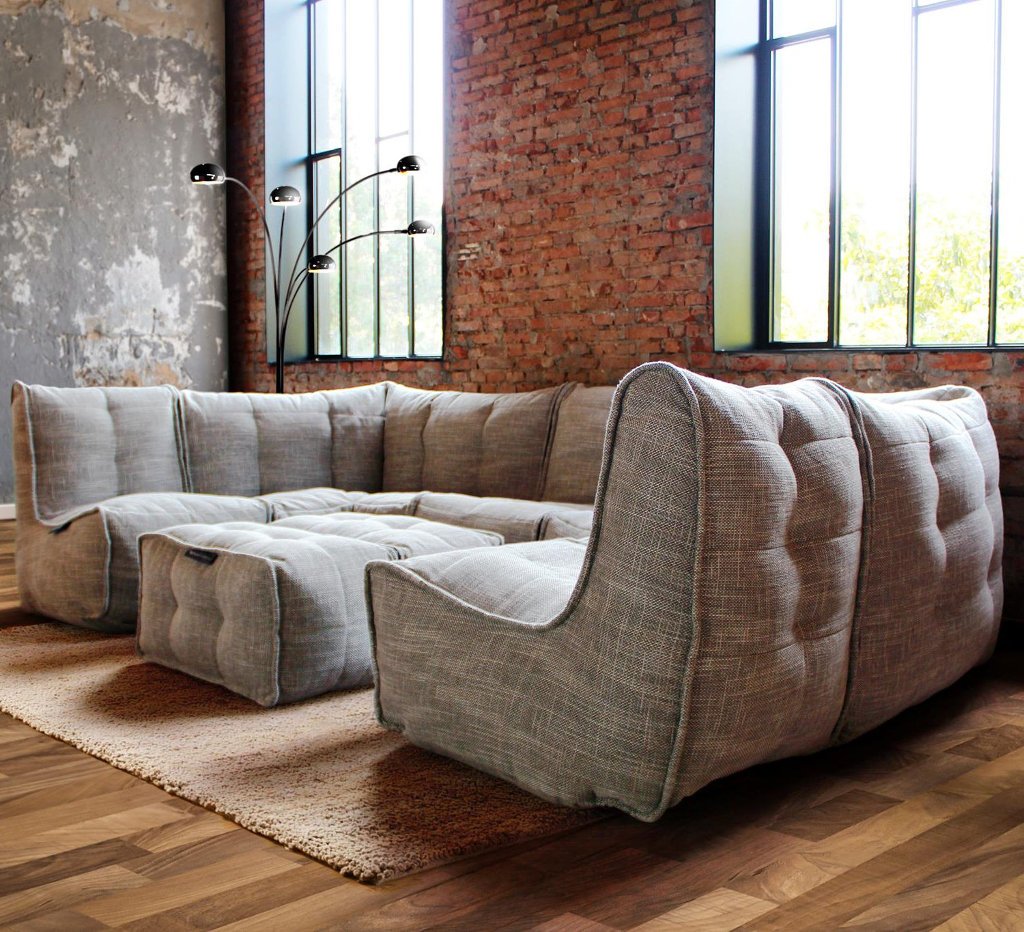 натуральное максимальный лаунж-гарнитур Mod6 Lounge Max из Sofa Weave — дизайн и качество