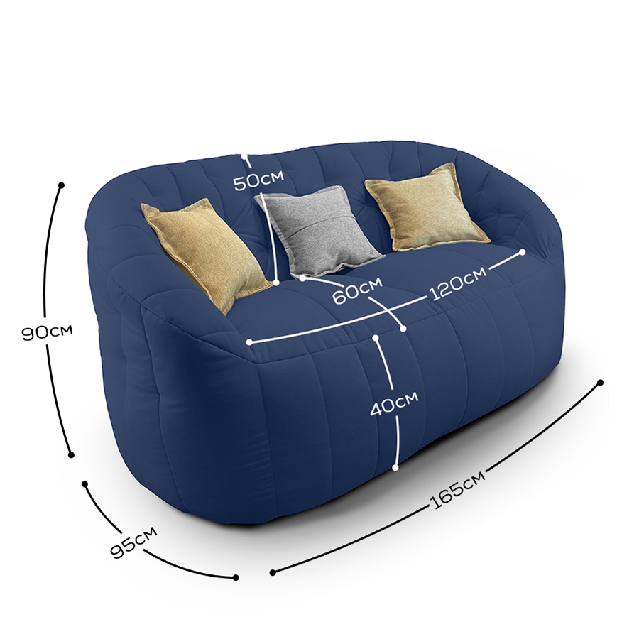 Бескаркасный диван Butterfly Twin Sofa (под заказ)
