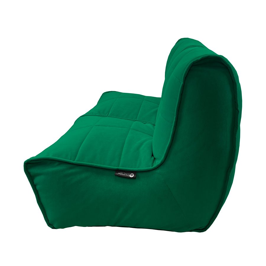 зелёное двойной модульный диван Twin Couch велюровое — дизайн и качество