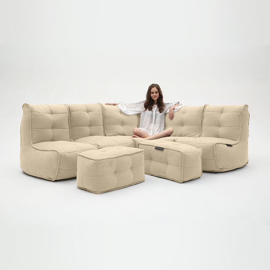 натуральное большой лаунж-гарнитур Mod5 Living Lounge шенилловое для гостиной и event-пространства