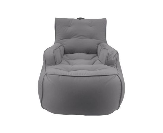 тёмно-серое уличное лаунж-кресло Tranquility Armchair уличное (Oxford) для террасы, сада и веранды