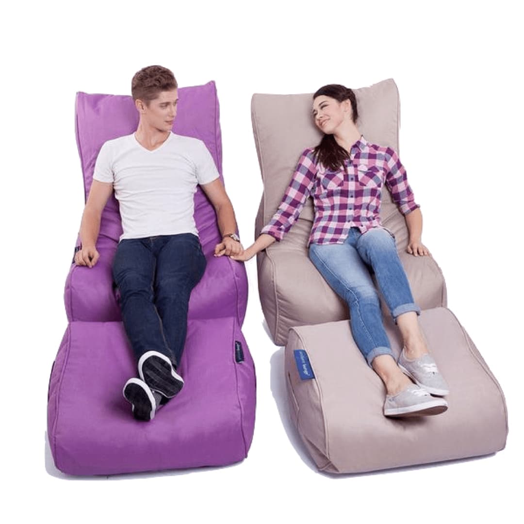 фиолетовое уличный шезлонг Evolution Chaise уличное (Oxford) для террасы и бассейна