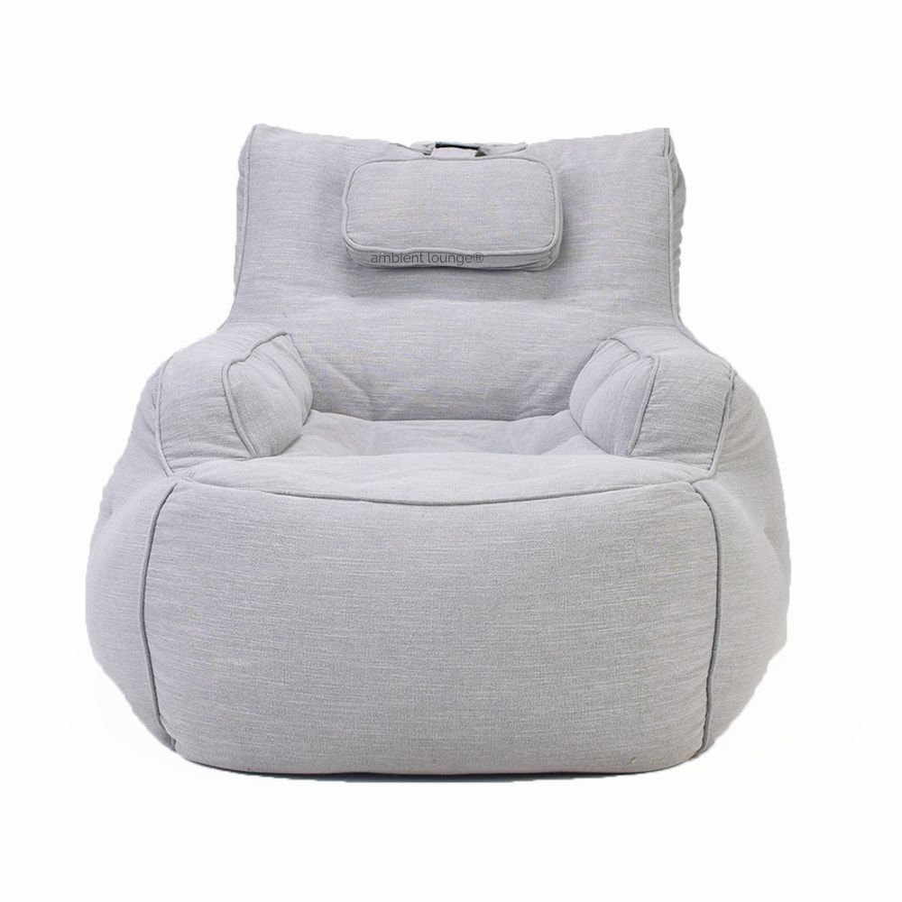 серое уличное лаунж-кресло Tranquility Armchair из Sofa Weave для террасы, сада и веранды