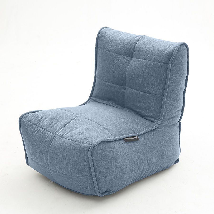 синее одинарный модуль дивана Twin Modular Single из Sofa Weave для гостиной — модульная система