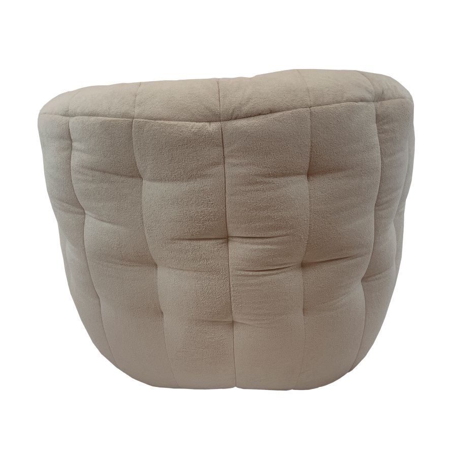 натуральное полукруглое бескаркасное кресло Butterfly Sofa — дизайн и качество