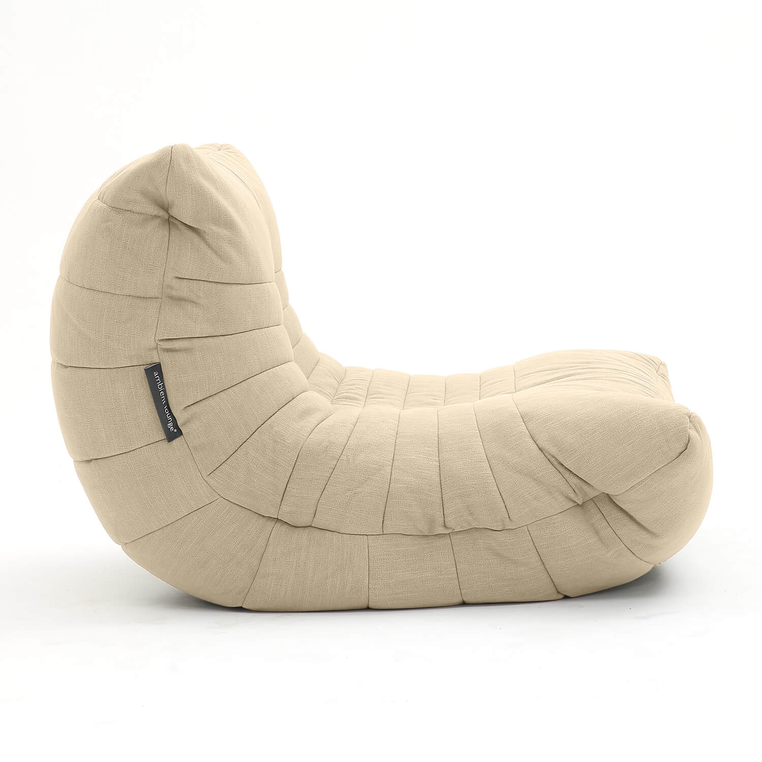 натуральное акустический бескаркасный диван Acoustic Sofa шенилловое для домашнего кинотеатра, офиса и студии — фото в интерьере