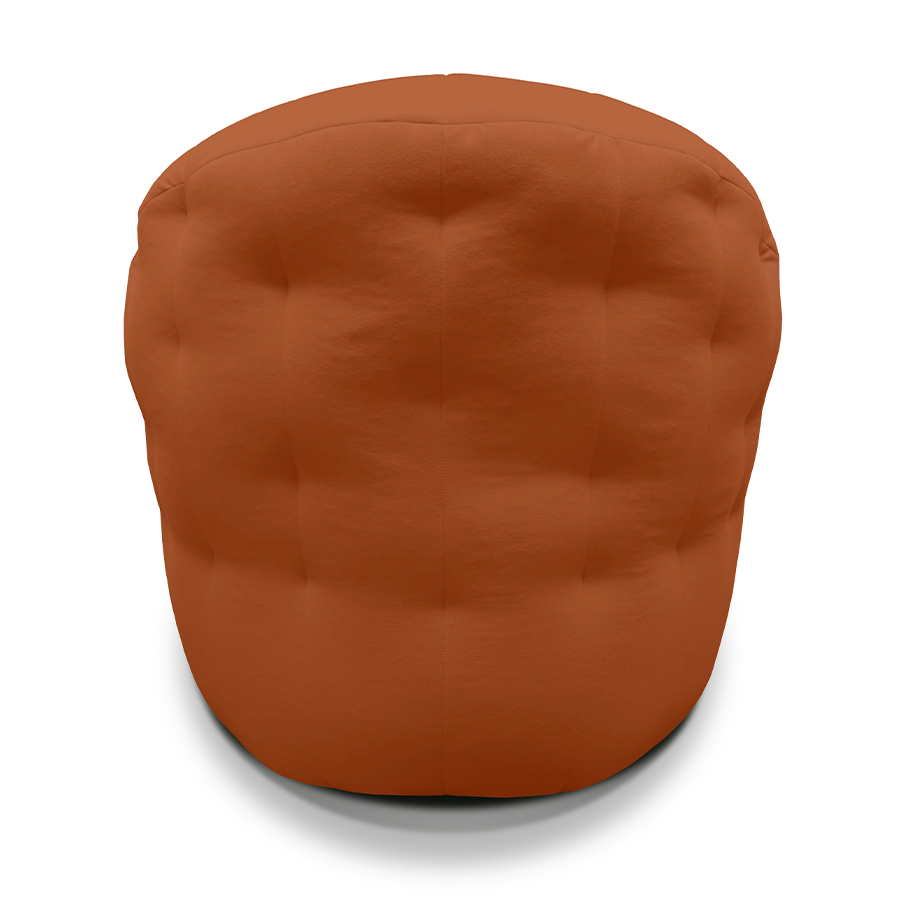 Купить лёгкое бескаркасное кресло Butterfly Light Sofa - Butterfly Light Sofa - Terra Cocta (терракотовый Велюр)