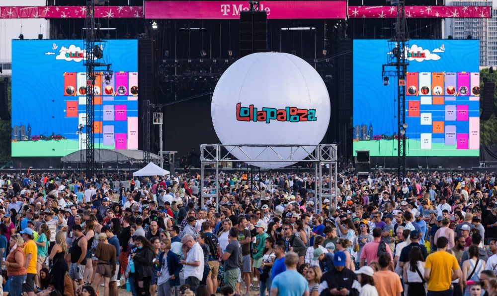 Мебель для идеального отдыха на фестивале Lollapalooza