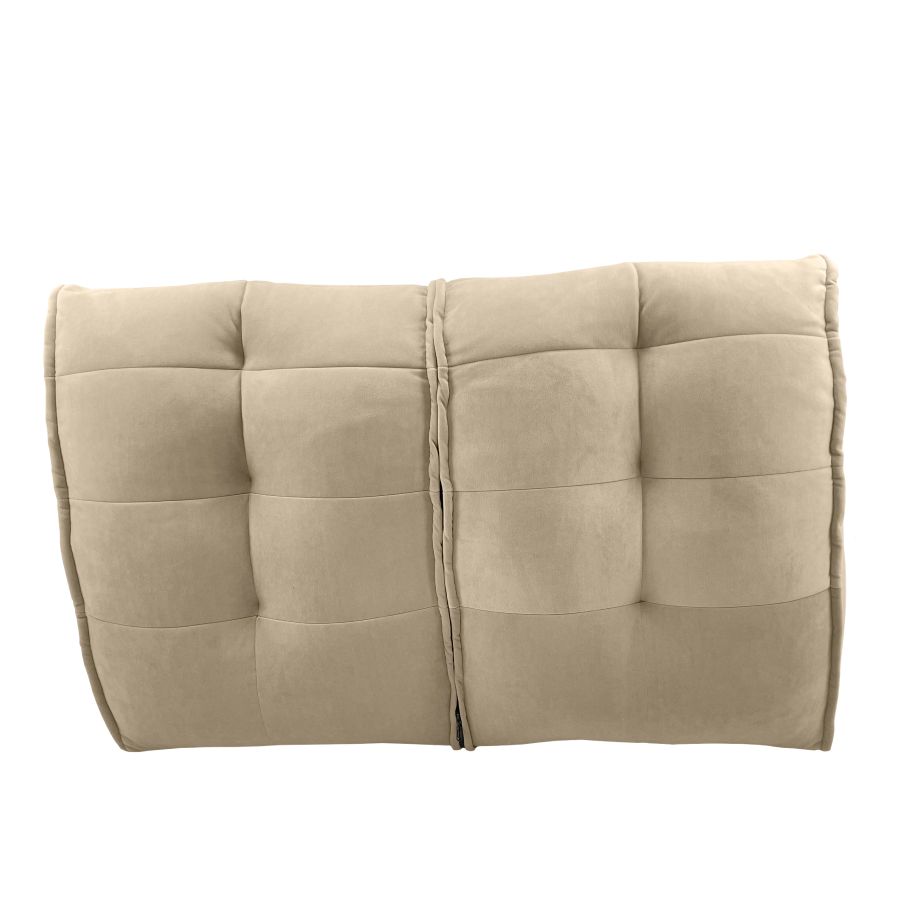 натуральное двойной модульный диван Twin Couch велюровое в интерьере гостиная
