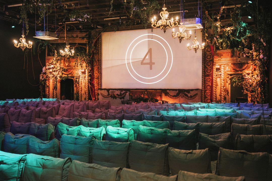 Winter Night Garden, кинотеатр Backyard Cinema (Лондон)