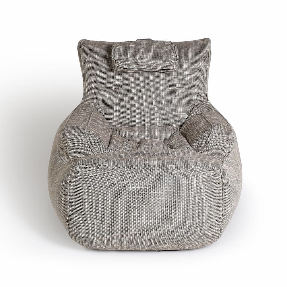 натуральное уличное лаунж-кресло Tranquility Armchair из Sofa Weave для террасы, сада и веранды