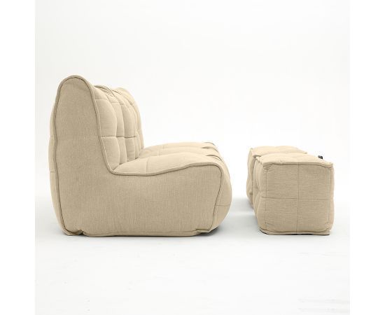натуральное четырёхместный модульный диван Mod4 Quad Couch шенилловое для гостиной и домашнего кинотеатра