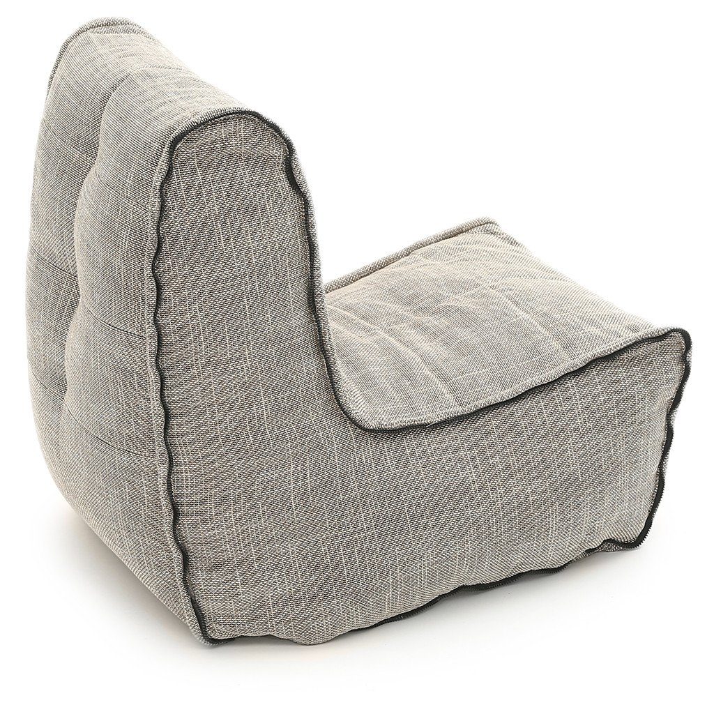 натуральное одинарный модуль дивана Twin Modular Single из Sofa Weave для гостиной — модульная система — фото в интерьере