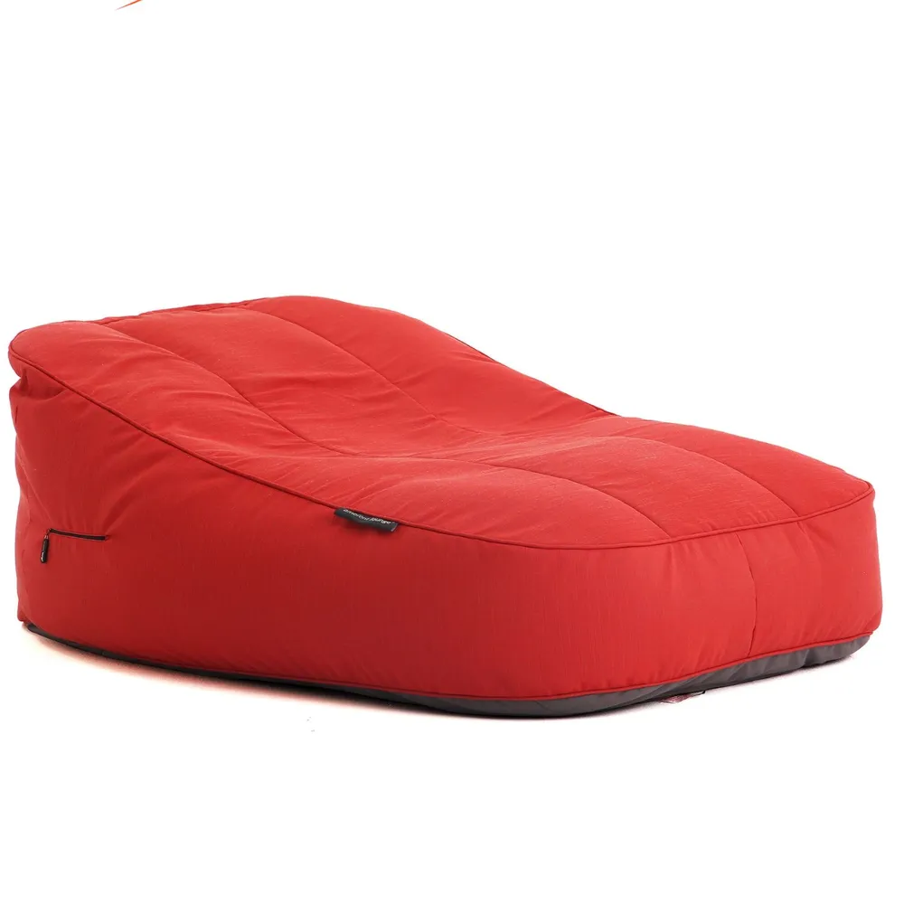 оранжевое уличный двухместный диван Satellite Twin Sofa уличное (Oxford) для террасы, сада и event-зон — фото в интерьере
