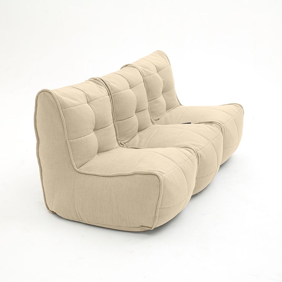 натуральное модульный диван-кинотеатр Mod3 Movie Couch шенилловое для домашнего кинотеатра и гостиной — фото в интерьере