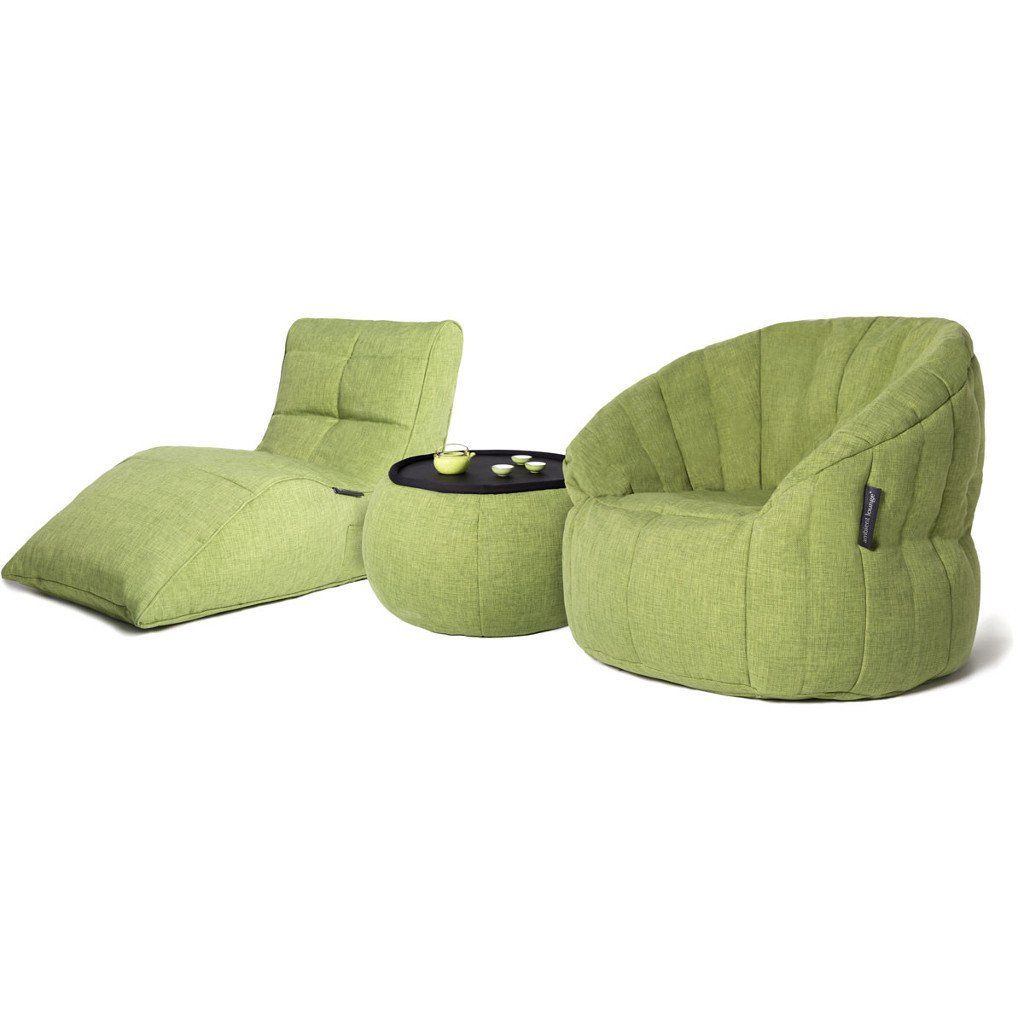 зелёное лаунж-комплект Loft Package из Sofa Weave для гостиной и офиса