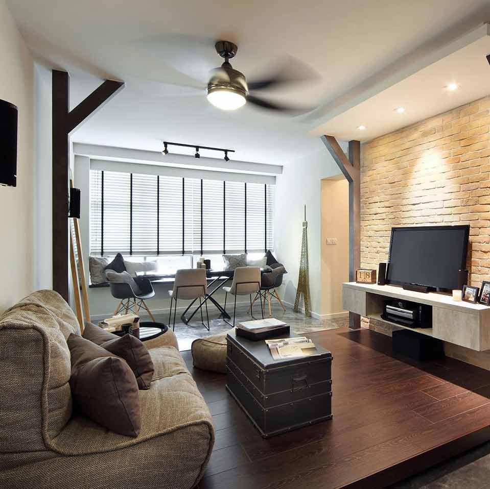 натуральное двойной модульный диван Twin Couch из Sofa Weave в интерьере гостиная