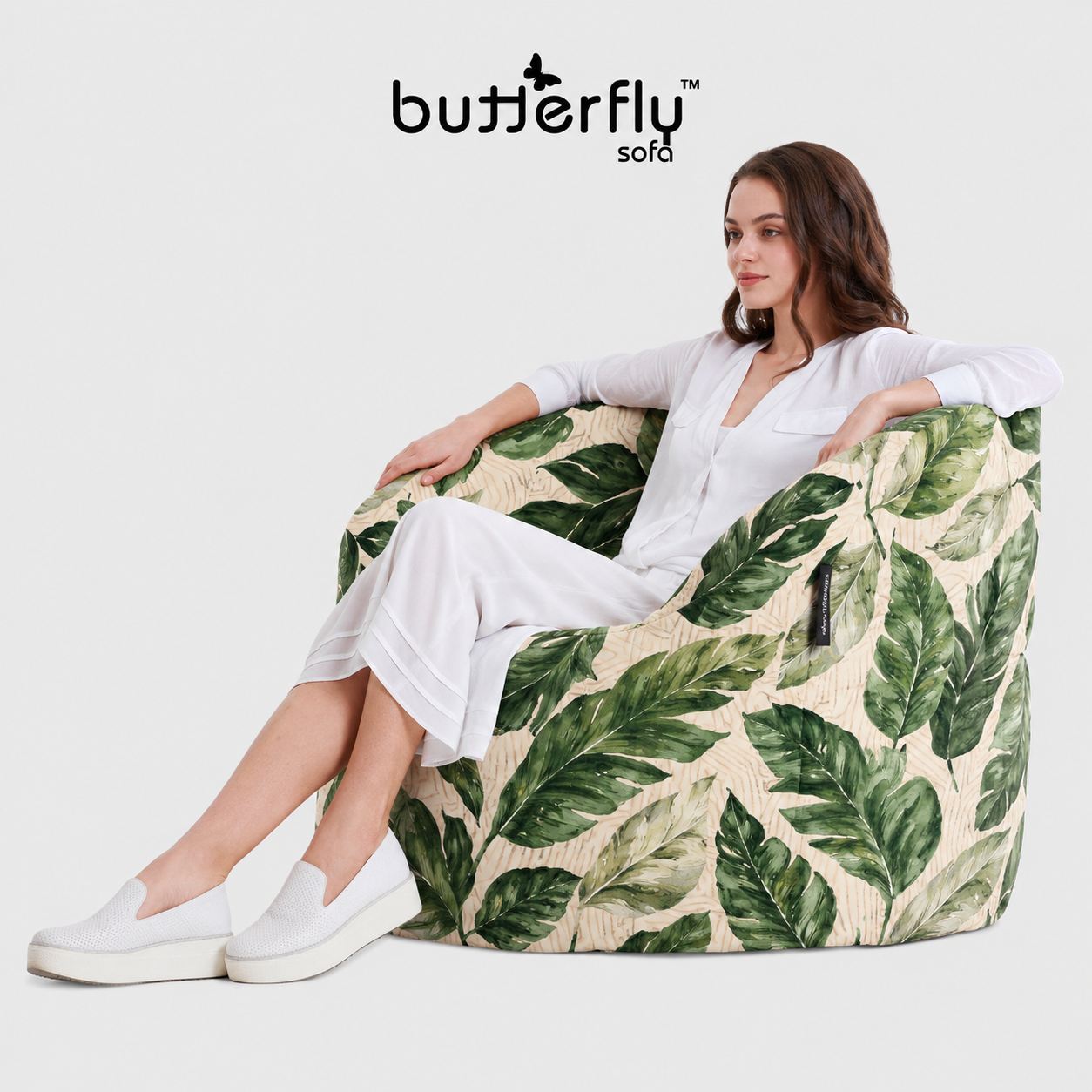 Бескаркасное лаунж кресло Butterfly Sofa™ (под заказ)