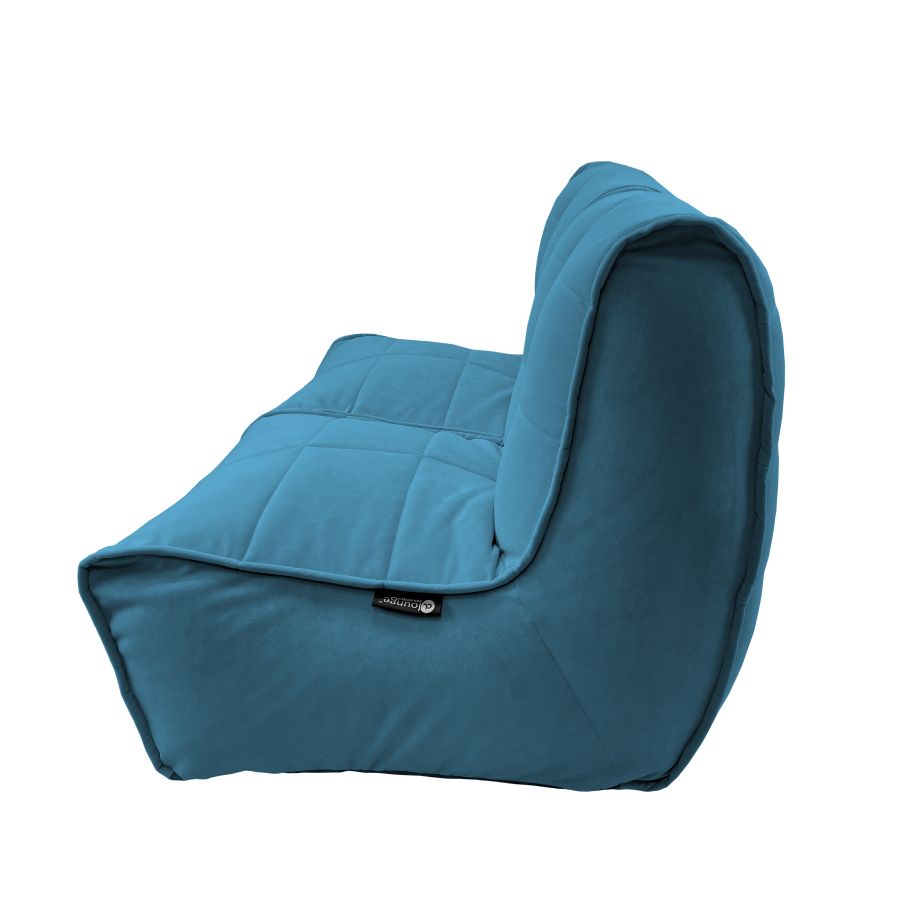 синее двойной модульный диван Twin Couch под замшу — дизайн и качество